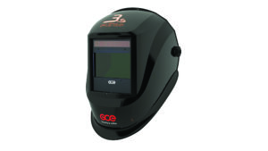 Przyłbica spawalnicza GCE ECLIPSE 3.s ELITE – Automatyczna maska DIN 5–13 z polem widzenia 100x60 mm