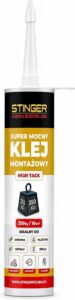 Klej montażowy hybrydowy Stinger HIGH TACK 350kg 290ml