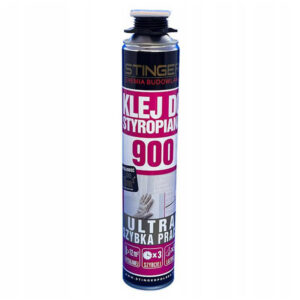 Klej do styropianu EPS / XPS Stinger termoizolacyjny pistoletowy 750ml