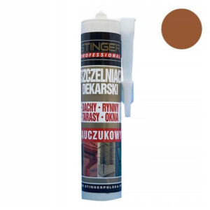 Uszczelniacz dekarski kauczukowy Stinger odporny na deszcz 300ml