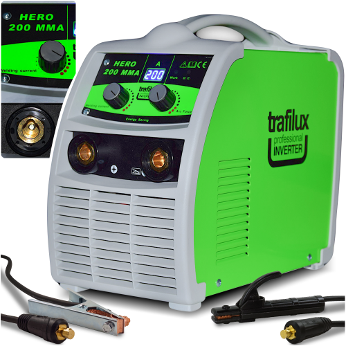 Spawarka inwertorowa Trafilux HERO 200 MMA – Wodoodporny agregat 200A 230V IGBT Waterproof